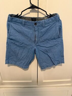 J. Crew Men's Blue Cotton Shorts - 29 waist, 9 inseam